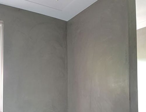 Afwerking wand en plafond